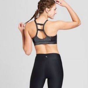 Joy Lab Metallic Sports Bra Top